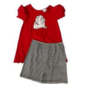 Ishtex‎ NWT Bulldog short set